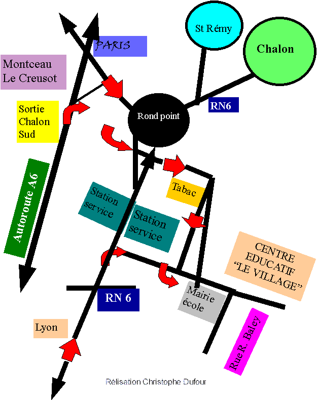 carte d'accs au centre ducatif - Ch Dufour